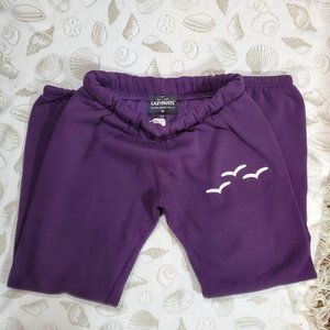 Lazy Pants Womens XL Purple